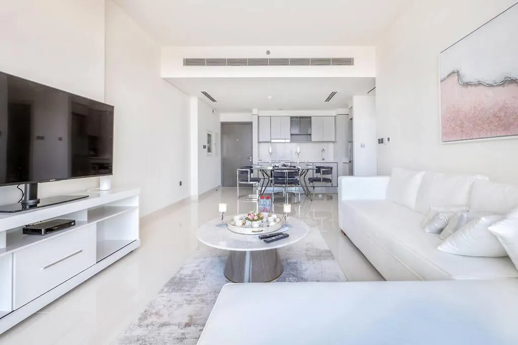 Elegant 1Br Apartment With Sea View And Free Beach Access Dubaj 0*,  Egyesült Arab Emírségek